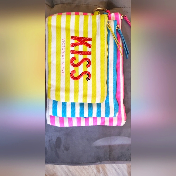 PINK Victoria's Secret Accessories - Set of 3 Make-/Cosmetic Bag